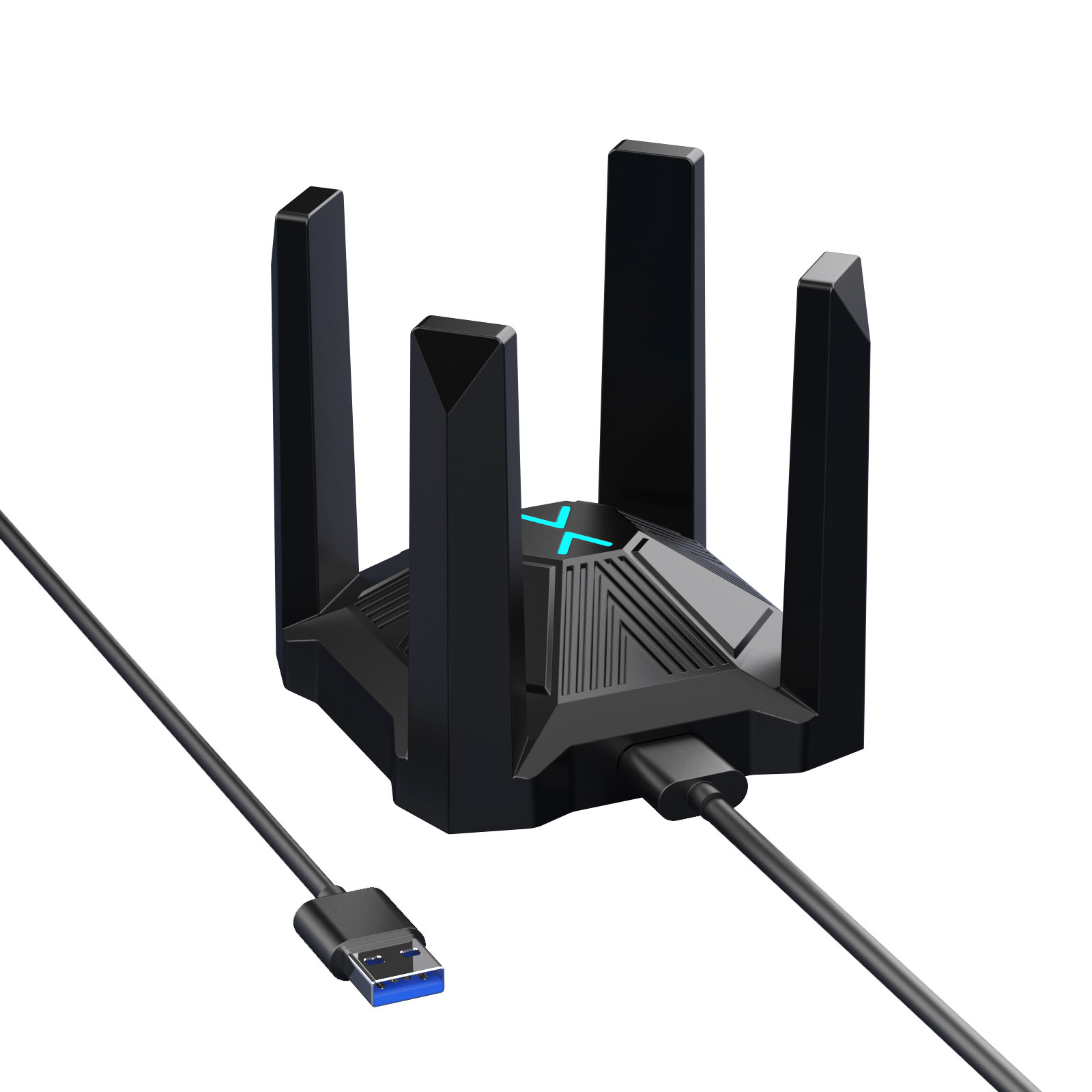 USB3.0 бездрайверная USB WiFi6 беспроводная сетевая карта AX1800M двухдиапазонный 5G приемник передатчик для компьютера