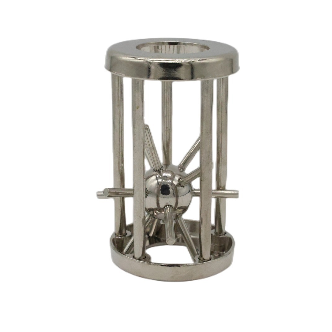 Educational unlocking toys Luban lock Kong Ming lock TikTok popular children's intelligence unlocking full set nine-chain horseshoe lock