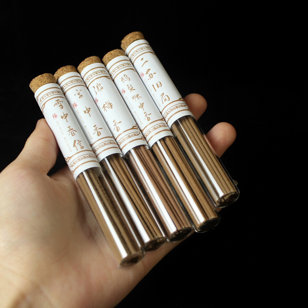 Incense gift all the way along the line incense gift box home indoor incense Yazhuang snow mid-spring letter thick plum incense Palace mid-fragrance