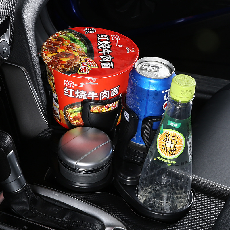 Cross-border hot-selling multi-functional car water cup holder in stock