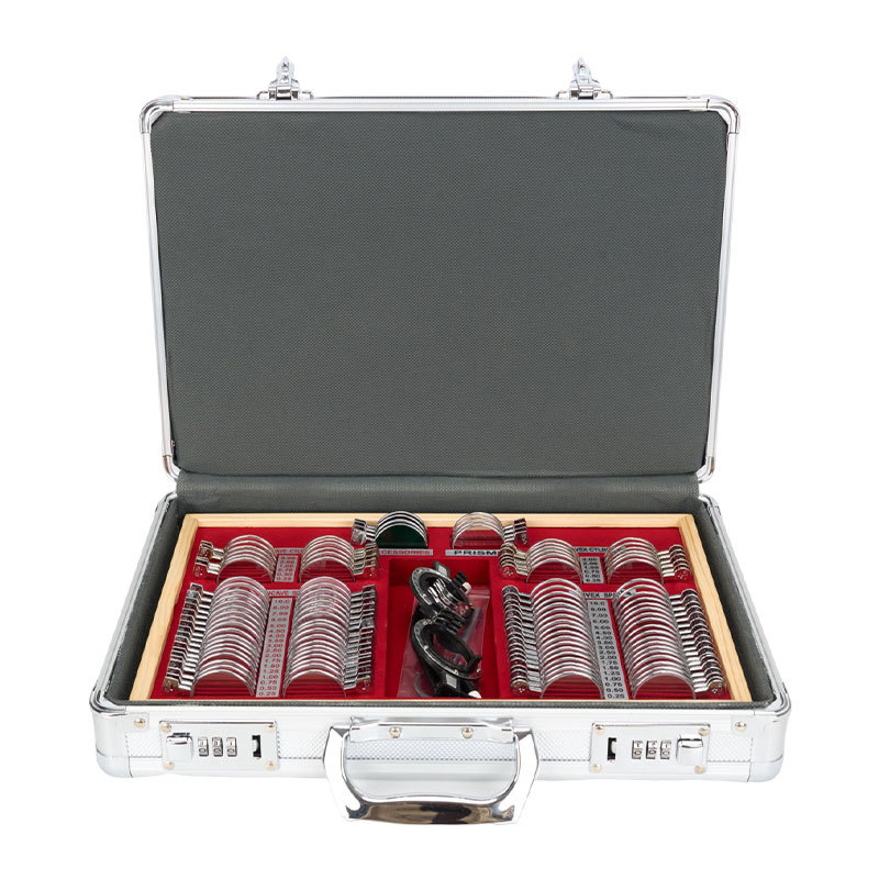 Optometry Lens Box Js-104 Export Metal Insert Box Trial Lens Box Glasses Metal Ring Optometry Insert