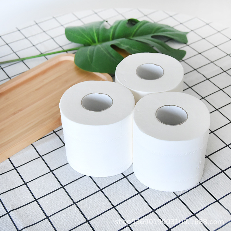 Hotel roll paper homestay hotel room business household small roll paper toilet paper core roll wholesale factory on behalf