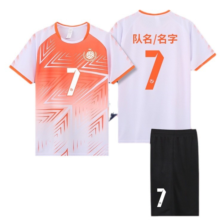 2025 New Volleyball Uniform Suit for Men and Women, Quick-Drying Breathable Volleyball Uniform, Competition Team Uniform, Printed Number for Kidsren