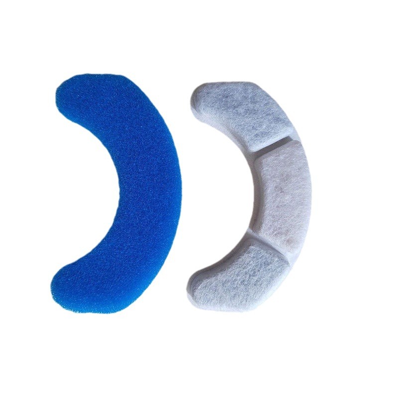 Pet water dispenser filter element cat water dispenser replacement filter cotton resin activated carbon purification blue and white sponge arc