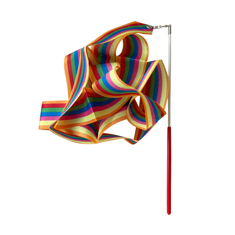 Gymnastics ribbon standard outdoor dance Ribbon Children's ribbon performance competition props manufacturers satin ribbon Sports
