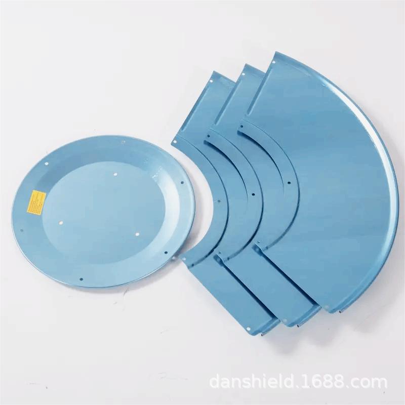 Outdoor umbrella-shaped gas heater accessories aluminum reflector four-piece independent packaging