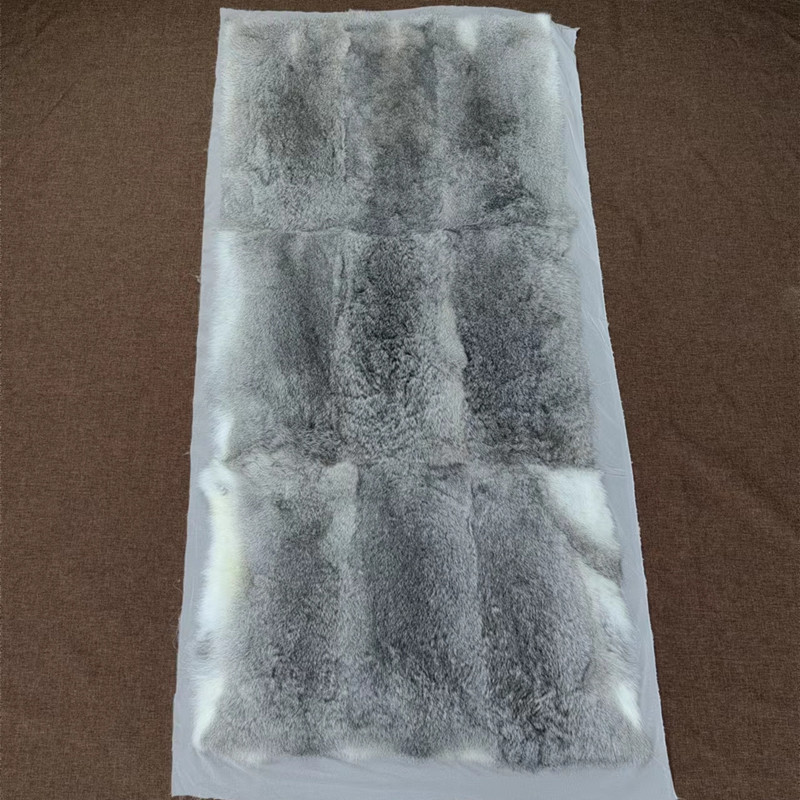 Rabbit Hair Whole Leather Mat Rabbit Hair Blanket Clothing Shoes Knee Pad Fur Wool Warm Fur Integrated Rabbit Skin Mat