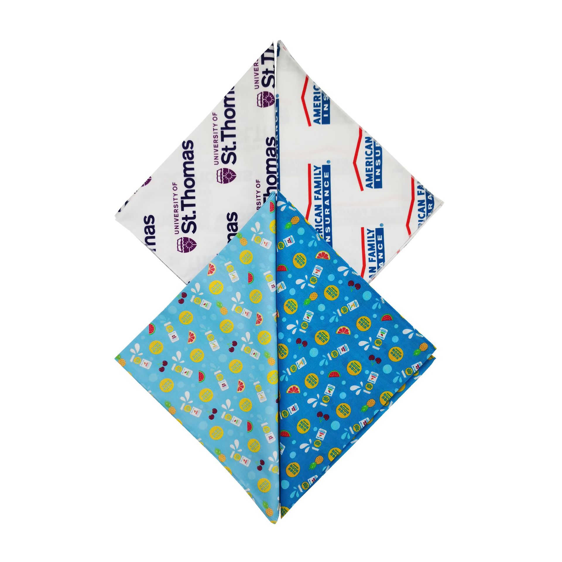 Factory Direct supply new hot-selling polyester printed kerchief can be customized according to customer requirements fashion printed kerchief