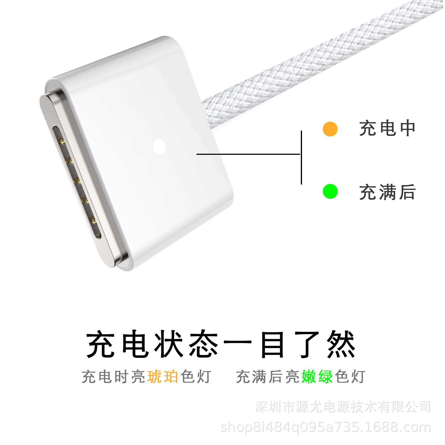 Magsafe3 Line 140W Charging Cable USB C to Magnetic Charging Suitable for MacBook M1 M2 M3 M4