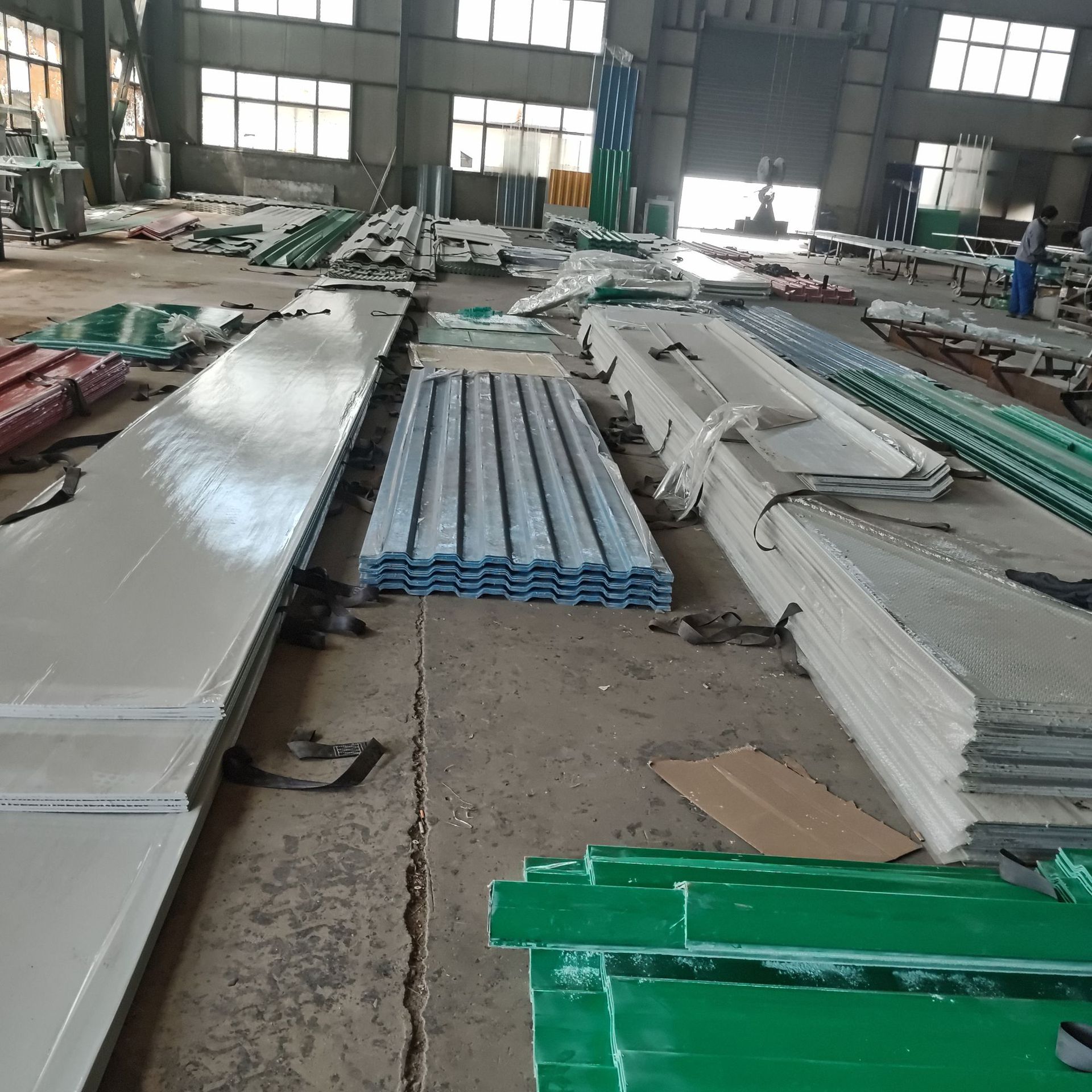 Transparent Sun Panel Lighting Panel House Endurance Panel Frp Blue Outdoor Canopy Sunshade Heat Insulation Uv Protection