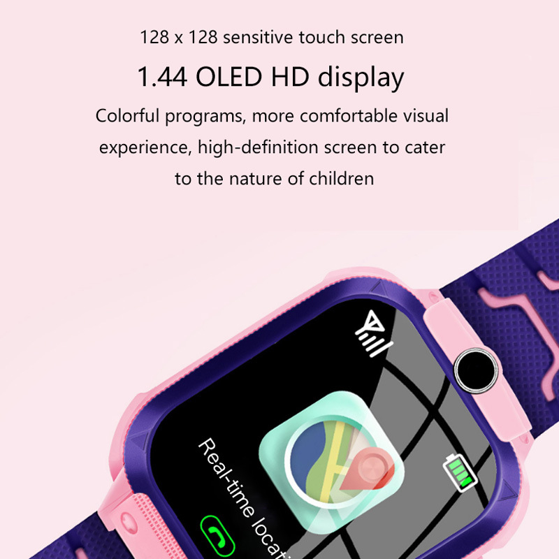 Children's Smart Positioning Phone Watch [Wholesale] Cross-Border Foreign Trade English Foreign Languages Popular Magnetic Charging Waterproof