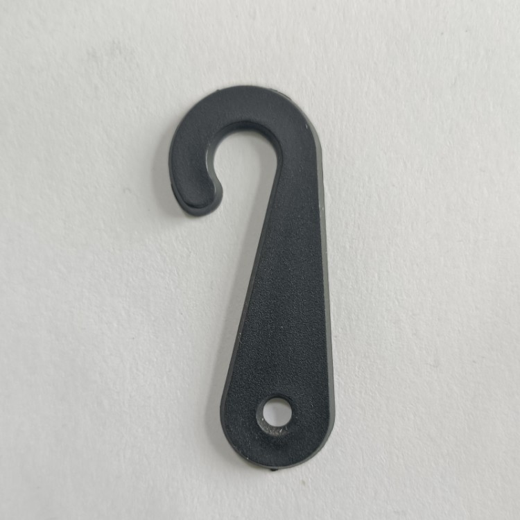 Black frosted socks hook socks hook J-type plastic socks hook various sizes can choose glue needle perforated hook