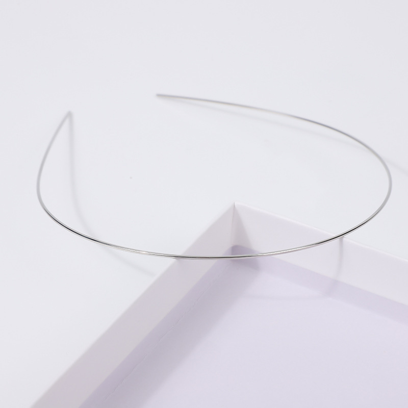 Headband accessories extended head buckle durable long handmade white and black headband hair accessories manufacturers wholesale