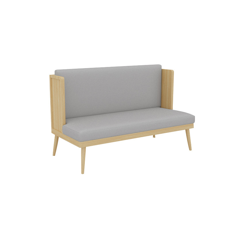 Tea Restaurant, Teahouse, Double Sofa, Restaurant Table and Chair Combination Theme, Western Restaurant, Milk Tea Coffee Shop, Wall Booth