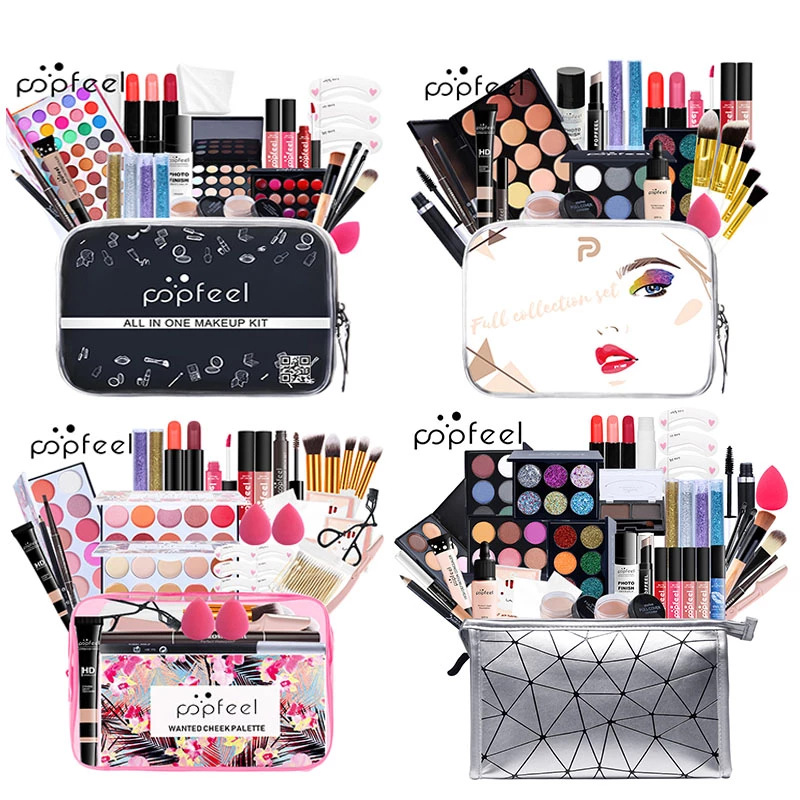 POPFEEL cross-border makeup set for beginners beauty makeup girl light cosmetics wholesale
