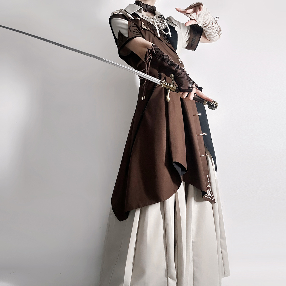 Bear Dou Sauce Original Design Sailing Guide Lolita Women Lolita Jacket Coat Pants Daily suit 7263