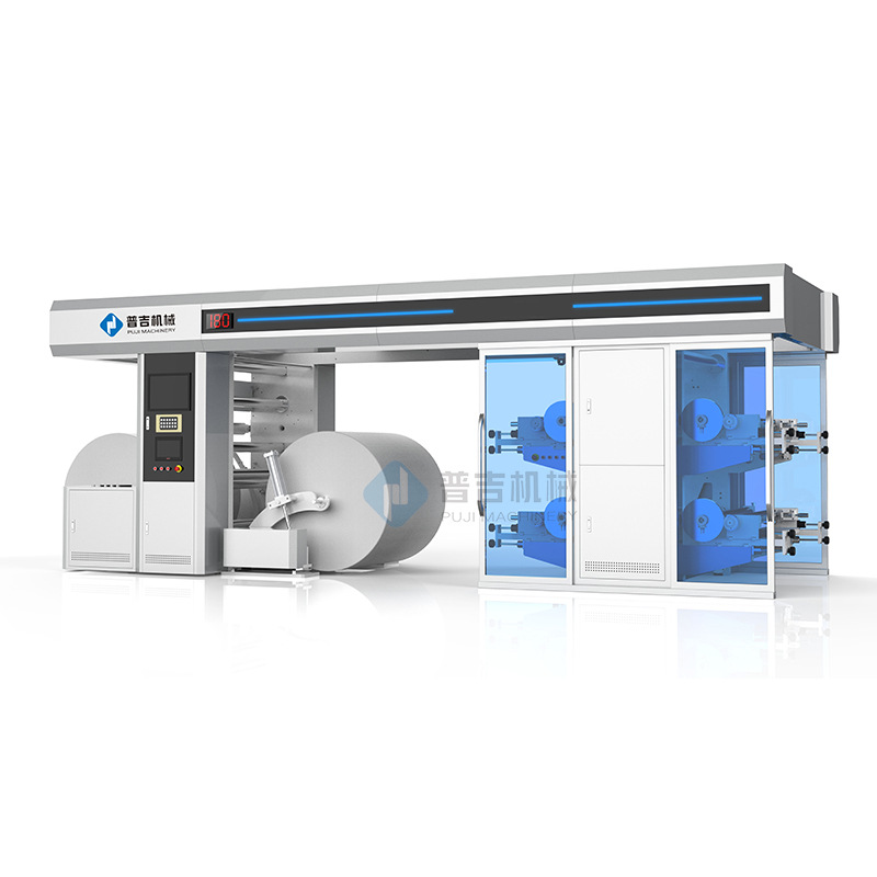 Сервоприводная ламинированная флексографическая печать, печать на дышащей пленке Pe, мягкая упаковка