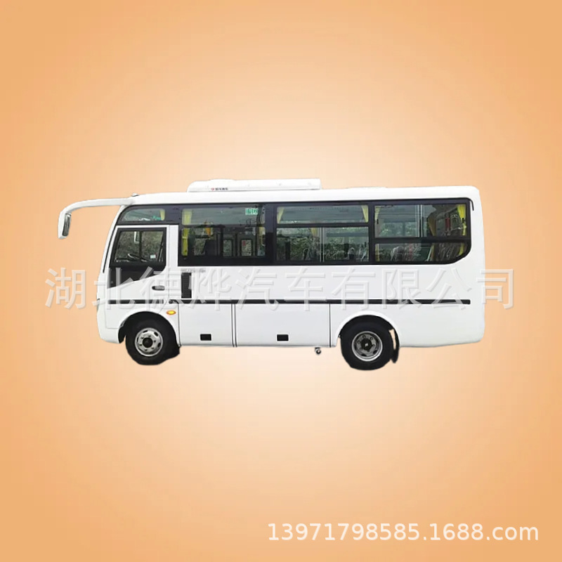 19-Seat Commuter Bus, National Vi Diesel Minibus, Company Shuttle Bus, Civilized City, Beautiful Countryside