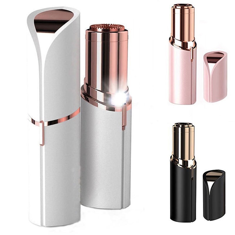Cross-Border Electric Lipstick Hair Removal Machine Eyebrow Trimmer Women's Epilator Facial Hair Removal Device Facial Shaving Device Shaving Device