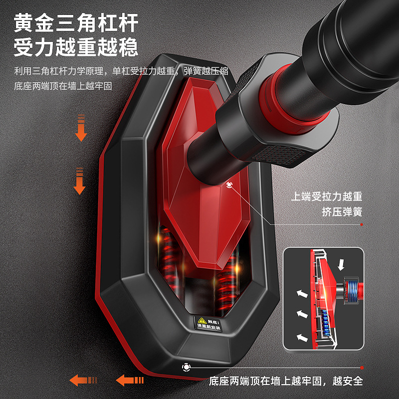 Horizontal bar household indoor fitness equipment pull-up device children's sports home punch-free horizontal bar on door