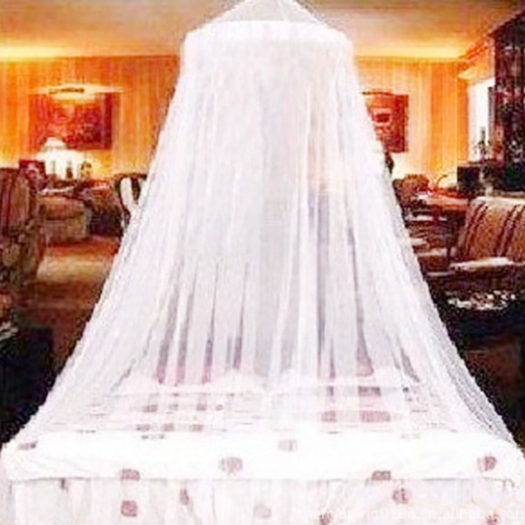 Supply large round Net production Palace round Net ceiling double dome mosquito net student mosquito net factory direct sales