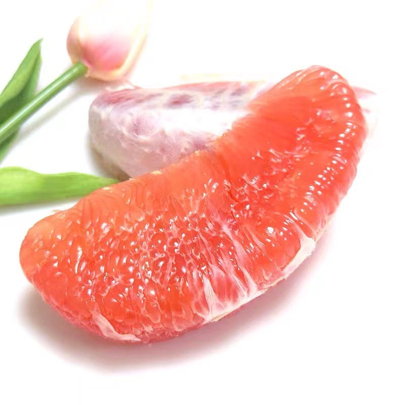 Thailand Hainan Ruby ​​Green Pomelo Red Heart Meat Fresh Fruit Seasonal Honey Pomelo Red Heart Pomelo Green Pomelo Dropshipping
