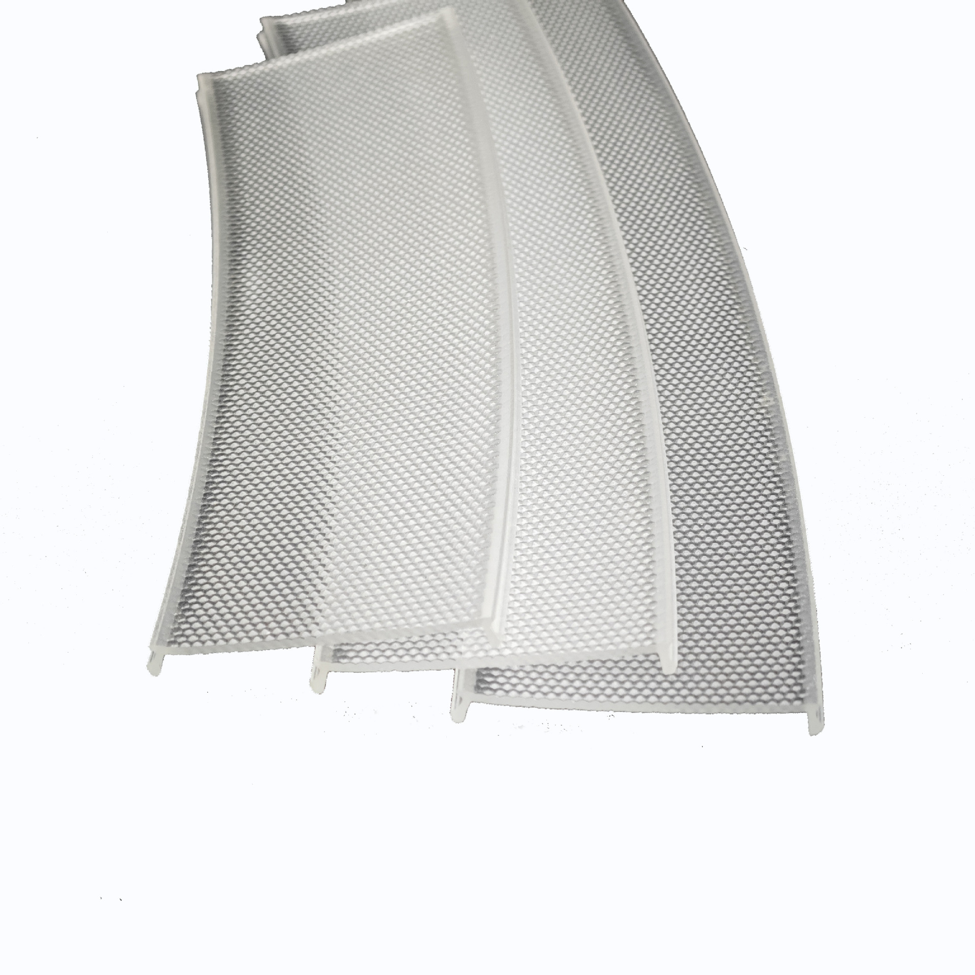 Pmma Diffused Lighting Linear Light Cover Acrylic Arc-Shaped Linear Cover Curved Light-Transmitting Foshan Custom Strip-Shaped