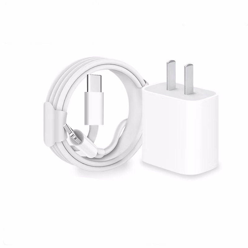 PD20W fast charging head suit data cable for Apple 13/14 original factory wholesale charger head