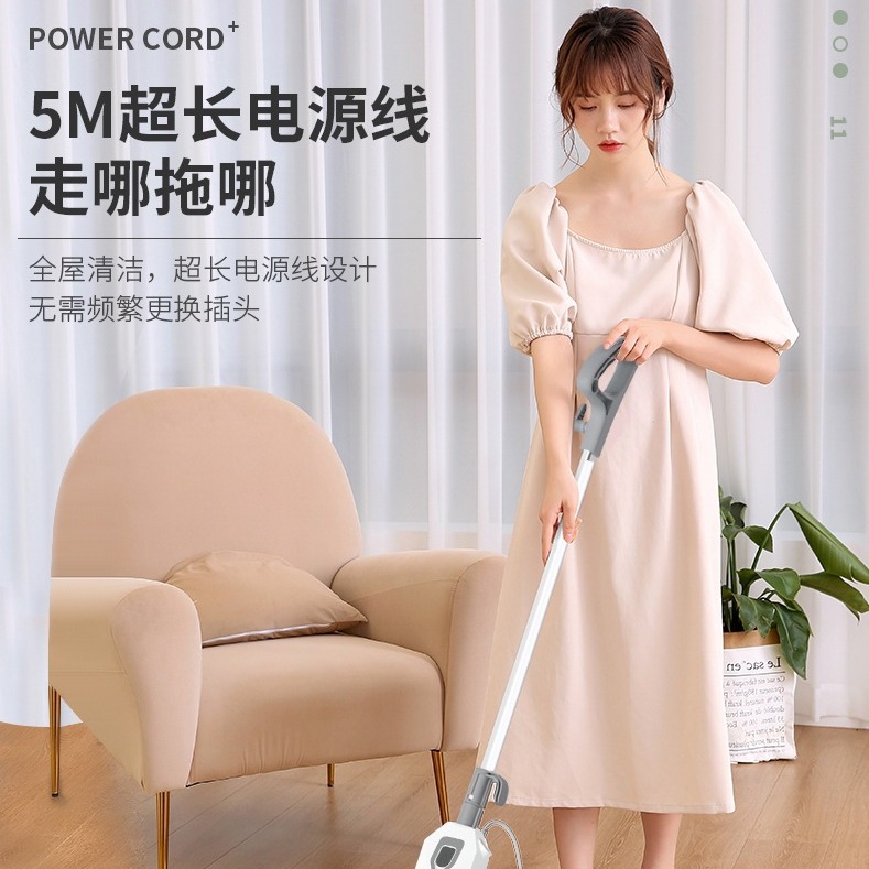 Customized Stm703-Home Smart Steam Mop Automatic Frequency Conversion Steam Hand Push Rotary Scrubber