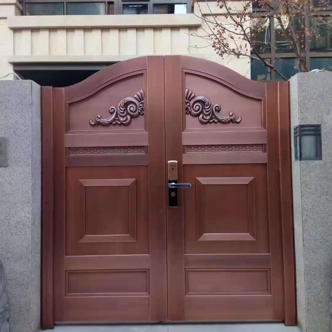 Shanxi, Inner Mongolia, Xinjiang, Shaanxi, Gansu, Ningxia, Qinghai, Henan, Hebei, House Cast Aluminum Doors and Copper Doors Factory Installed Nationwide