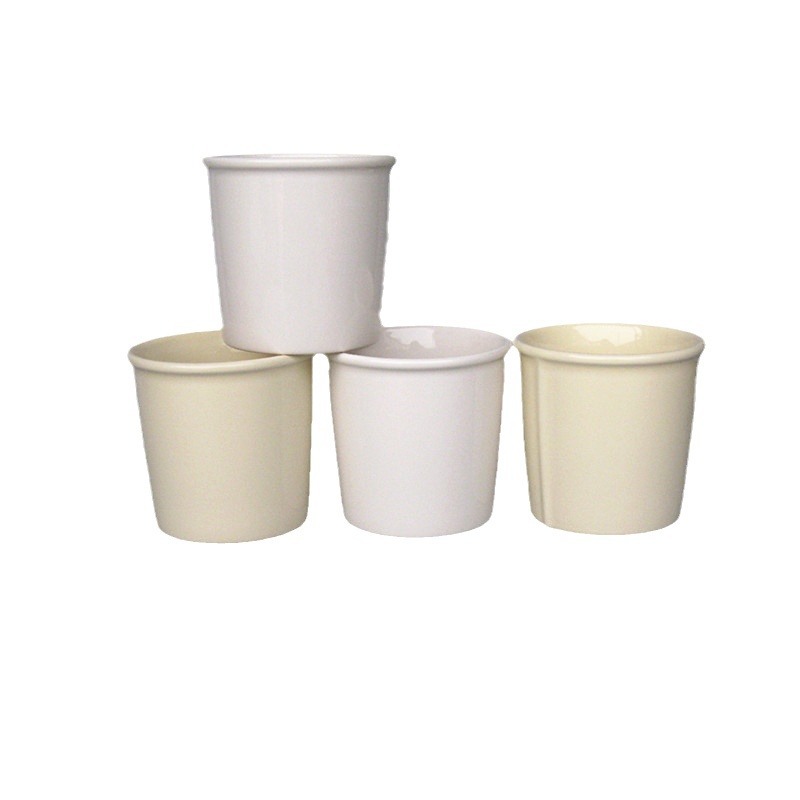 Nordic creative solid color ceramic cup coffee cup tea cup handy cup, simple and exquisite