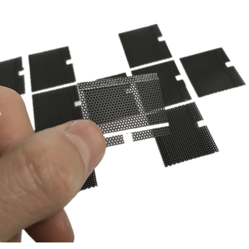 Customized Production of Local Chassis with Adhesive Backing Pvc Dustproof Net Cooling Net Speaker Audio Waterproof Soundproof Nylon Anti-