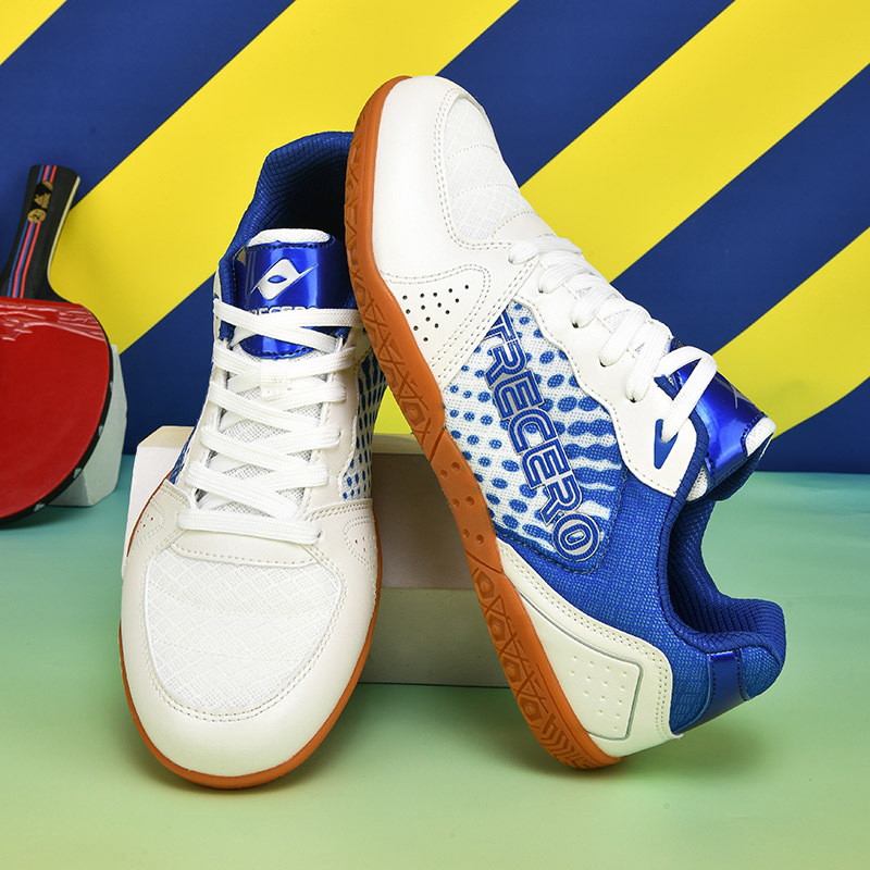 Cross-border genuine goods Professional Table Tennis Shoes Ultra-light Soft Bottom Breathable Beef Sole Anti-slip Men's Shoes Competition Training Shoes