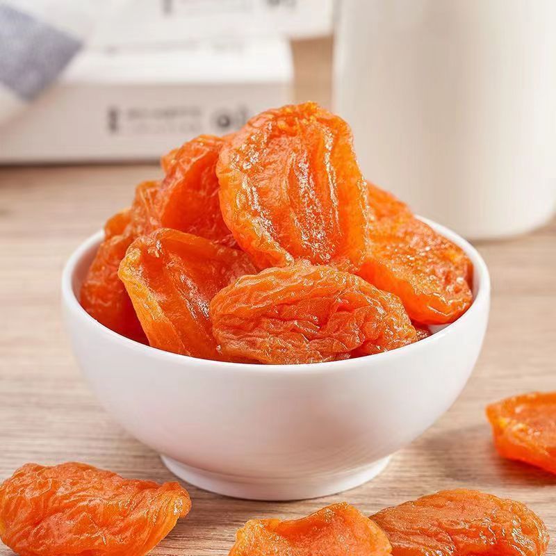 [Daifa] Dried Apricots 500g Xinjiang specialty seedless dried apricots are sweet and sour, delicious for all ages without adding dried apricots
