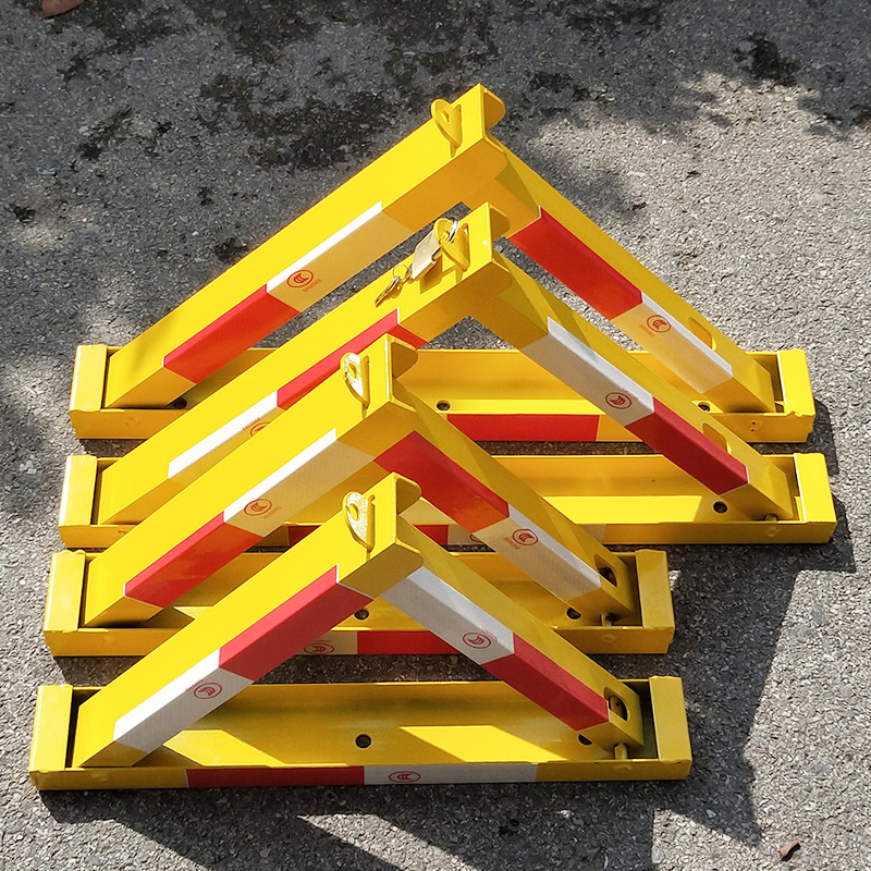 Замок парковочного места, устойчивый к давлению и ударам, замок для пола из каналов, без сверления, ультра-утолщенный и прочный замок для пола парковочного места