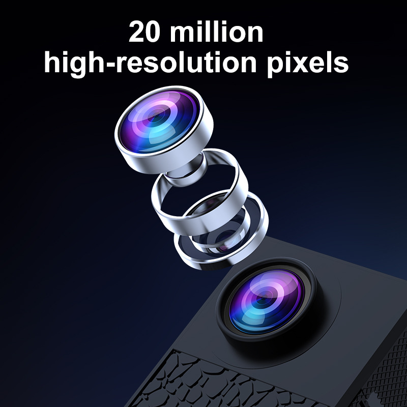 Cross-Border 4K Remote Control Sports Outdoor Anti-Shake Action Camera Motorcycle Riding Diving Camera 2.0inch High-Definition