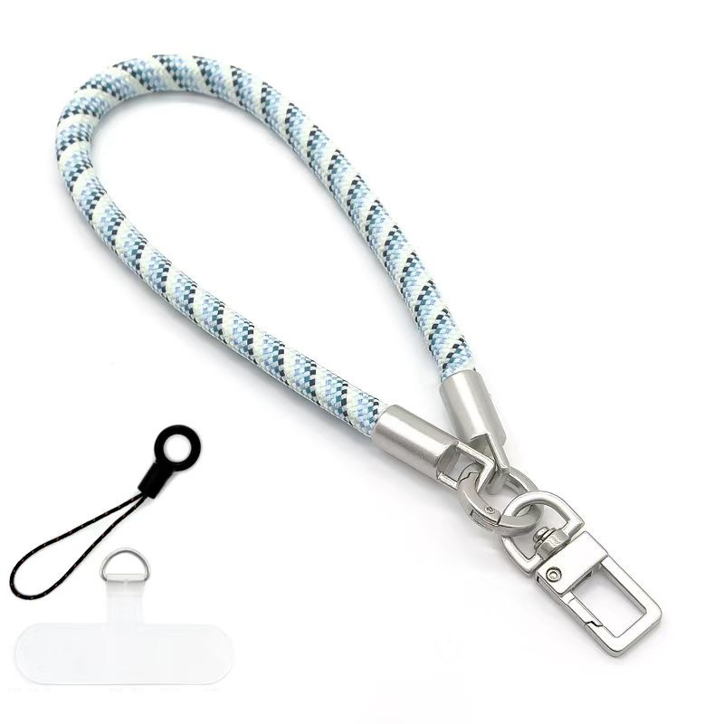 Mobile phone lanyard thickened wrist lanyard custom color printable logo mobile phone anti-lost rope customization