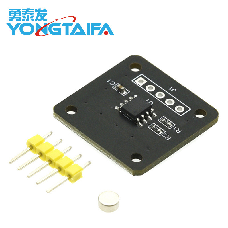 Mt6701 Magnetic Encoder Magnetic Sensor Angle Measurement Sensor Module 14Bit High Precision Replaces As5600