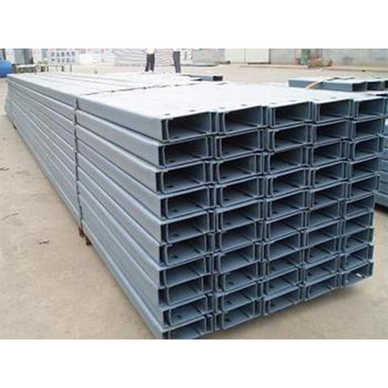 Galvanized C-Shaped Steel Q235B Photovoltaic Bracket Zinc Aluminum Magnesium Hot-Dip Galvanized Bracket Accessories One-Stop Photovoltaic Engineering Steel