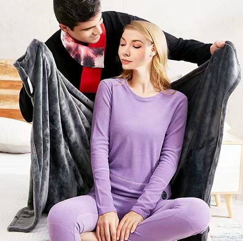 Amazon cross-border electric blanket multi-functional single heating shawl office lunch break nap plush heating blanket