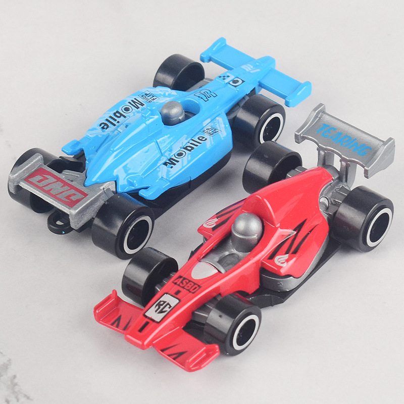 New Product Sliding Simulation Alloy F1 Racing Model Wholesale Children Mini Car Ornaments Boys Toys