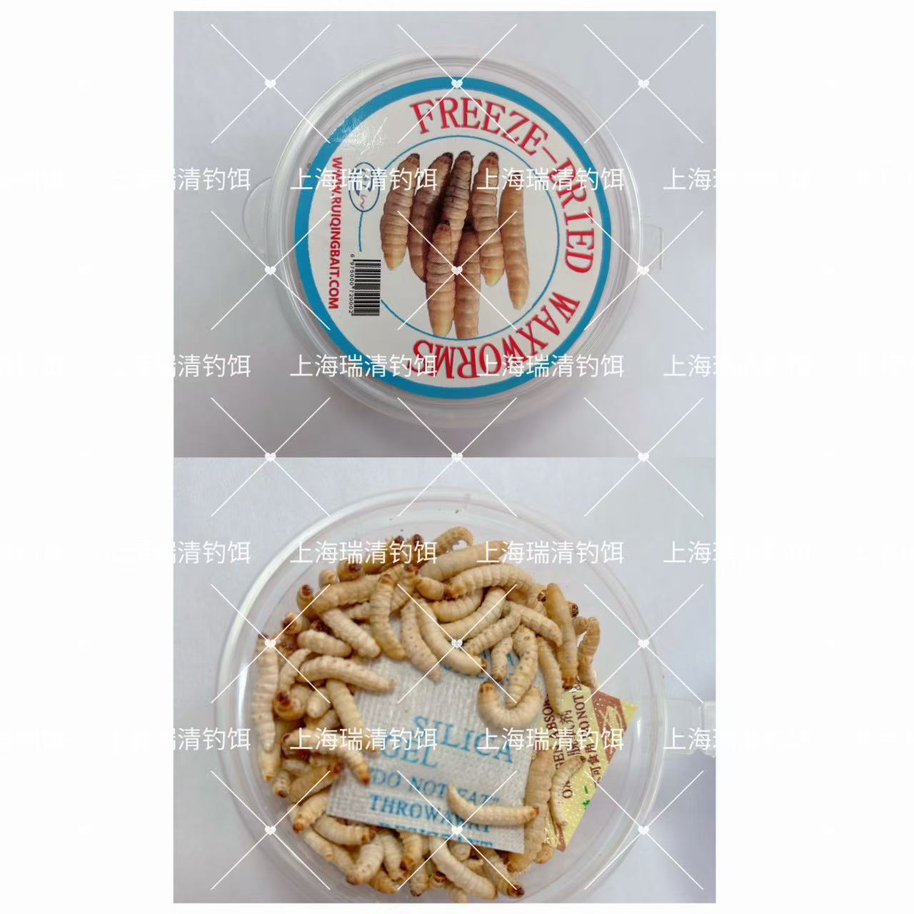 Small Size Freeze-Dried Honey Worm Grape Worm Corn Worm Free Shipping Bird Food Sugar Glider Embroidered Eye Hamster Feed Gecko Zero