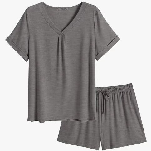 European and American Home Clothes suit Pajamas Short-sleeved Casual Shorts