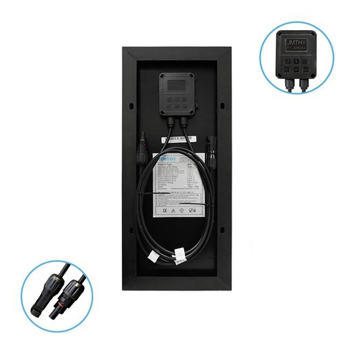 50W 100W 120W 150W 200W Black Monocrystalline Solar Panel Glass Laminated Solar Power Panel