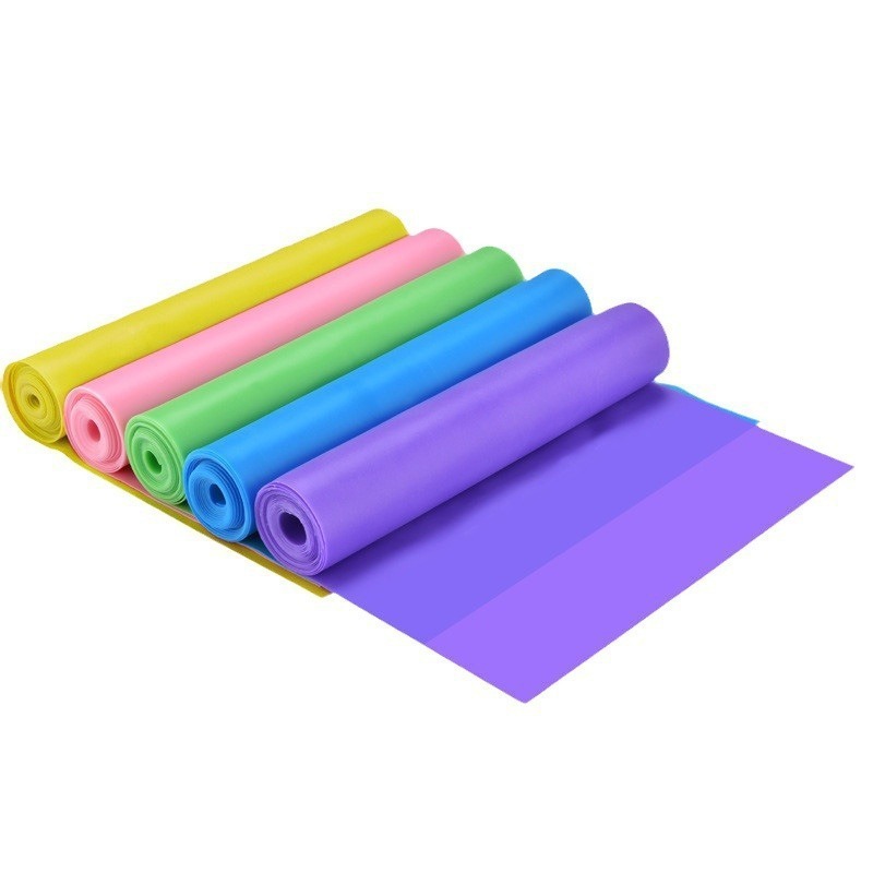 Factory Direct Supply of Sports Fitness Yoga Elastic Bands, Resistance Bands, Yoga Tension Sheets, Tpe Elastic Sheets, Stretching Bands