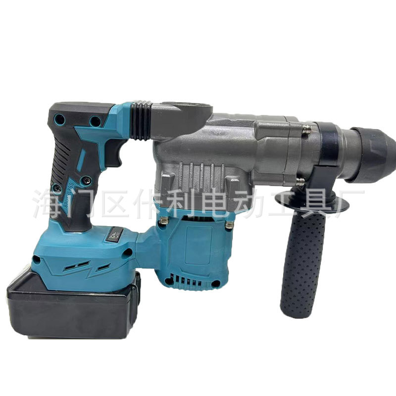 Small King Kong brushless electric hammer strong power lithium battery handheld small household light electric hammer multi-function electric pick