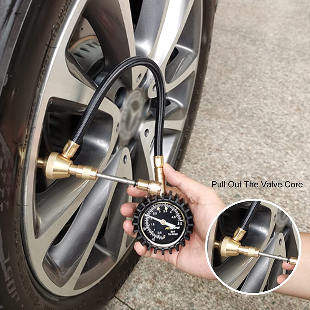 Air Pressure Gauge, Tire Pressure Gauge, Rapid Deflation Tire Pressure Gauge, Luminous Dial, Tire Pressure Gauge
