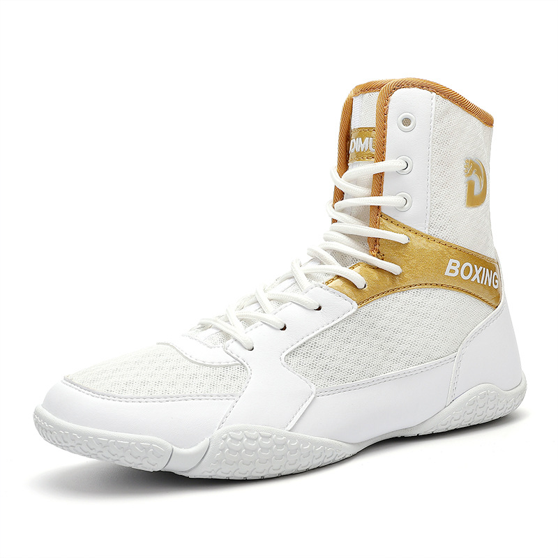 Wrestling Shoes, Sanda Shoes, High-Top Shoes, Men's Fighting Shoes, Boxing Boots, Combat Shoes, Boxing Shoes, Training Shoes
