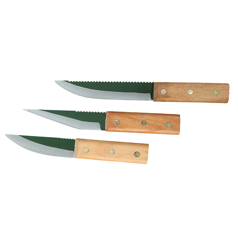 Manganese hacksaw blade special knife for slaughter bone cutting knife manual meat cutting and peeling commercial pig killing sheep bloodletting cutting knife