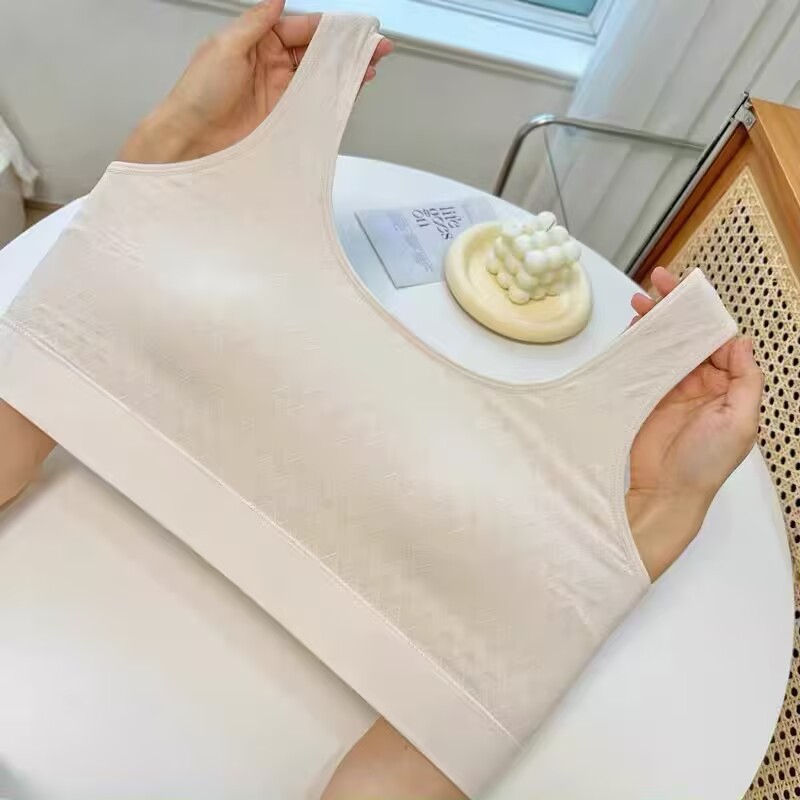 6913 # Vest Bra, Push-Up Bra, Fixed Cup Bra, Plus Size Underwear for Women